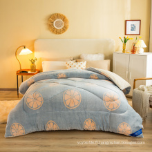 Print Polyester Quilts Grossistes Couvre-lit